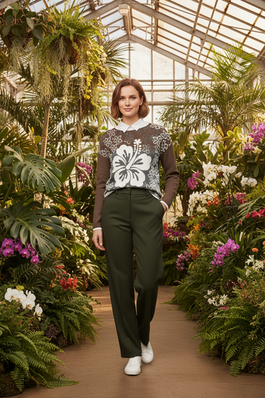 Look 3 – Botanical Greenhouse