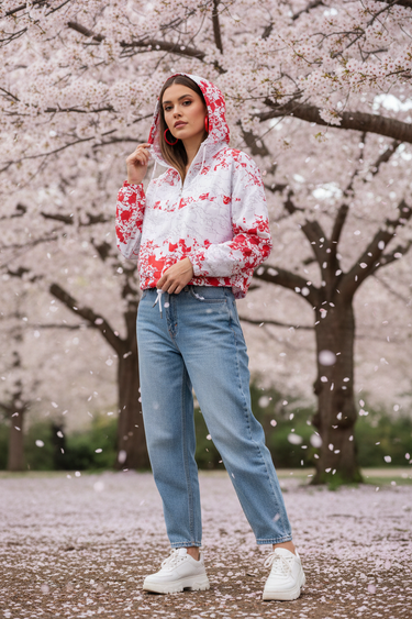 Look 3 – Cherry Blossom