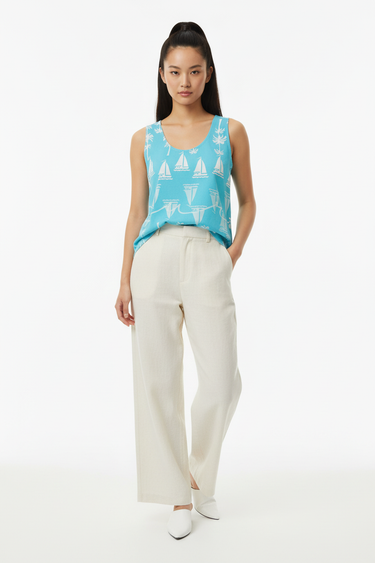 Look 3 – Polished Coastal Untucked