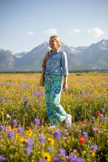 Look 3 – Wildflower Meadow