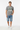 Look 4 — Grey + Jean Shorts