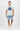 Look 4 — Ice Blue + Jean Shorts