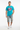 Look 4 — Turquoise + Jean Shorts