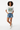Look 4 – White Female Denim Shorts