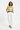 Look 4 - White Wide-Leg Trousers & Loafers