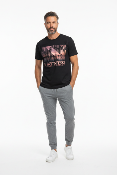 Look 5 - Grey Joggers