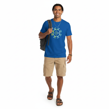 Look 5 - Tan Cargo Shorts