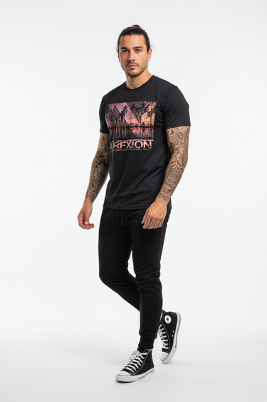 Look 6 - Black Joggers Street
