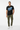 Look 6 — Solid Black + Olive Chinos