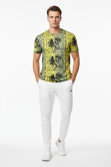 Look 6 – White Joggers