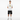 Look 6 - White tee with black shorts