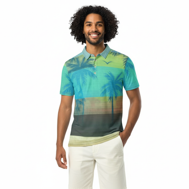 Look 7 - Front View with White Shorts