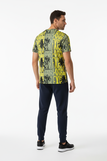 Look 7 – Navy Joggers Back