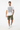 Look 7 - White Tee with Olive Shorts & Sneakers