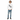 Look 7 - White with Distressed Jeans