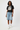 Look A – Black Denim Shorts