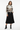Look with midi skirt and ankle boots - Feminine casual
