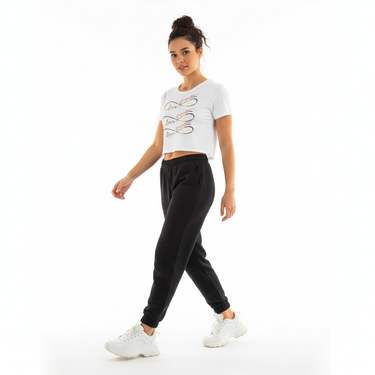 Love Revolution Crop Tee with Joggers