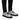 Male black sole skinny jeans look