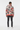 Male model back view standing