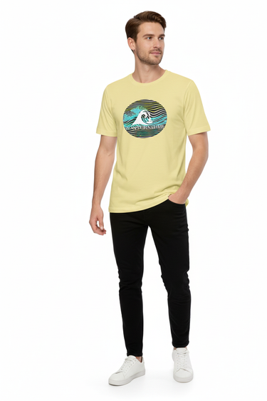 Male three-quarter citron joggers
