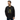 Man in black tee with bomber jacket