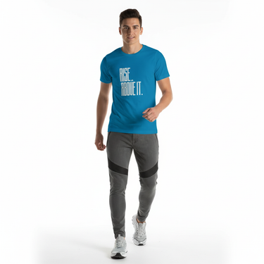 Man in Royal Blue