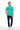 Mature model in teal t-shirt