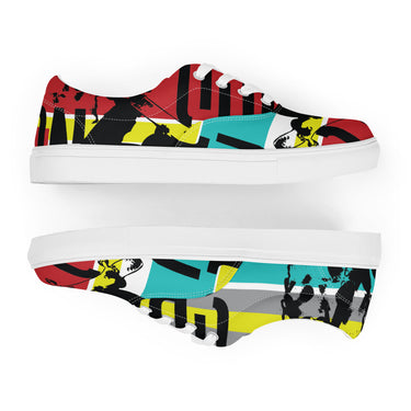 Grim Skater Men’s lace-up canvas shoes