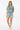 Mineral blue-grey crop top front relaxed pose