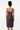 Mixed-race female model full back view