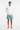 Model with track jacket