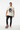Natural cream tee front confident stance