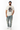 Natural cream tee relaxed pose
