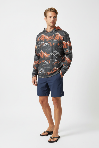 Navy Blue Boardshorts