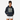 Navy hoodie with white shorts