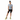 Navy Prowl Tee with Biker Shorts - Middle Eastern Model