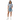 Navy Prowl Tee with Denim Shorts - Asian Model