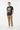 Navy Tee Male Chinos