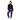 Neon City Wide-Leg Joggers - Latina female model with sweatshirt