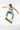 Oatmeal tee with skateboard