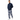Ocean Wave Wide-Leg Joggers - Southeast Asian male model with track jacket