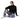 Ocean Wave Wide-Leg Joggers - White female model with turtleneck