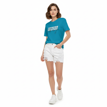Oddson Tee Aqua