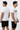 ODEYSON tee with black athletic shorts back