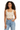 Origami Flight Crop Top Front Angle