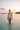 Pastel Sunset Ocean Wading