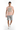 Peach Tee Grey Shorts Front