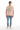 Peach Tee Light Blue Jeans Front