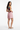 Pink Linen Shorts Back